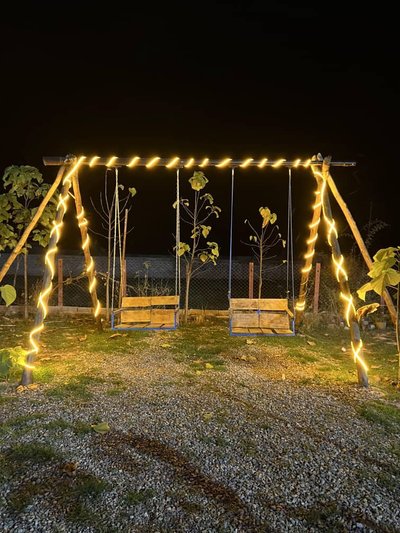 کلبه فلت جکوزی دار سوئیسی پالونیا - واحد بابونه