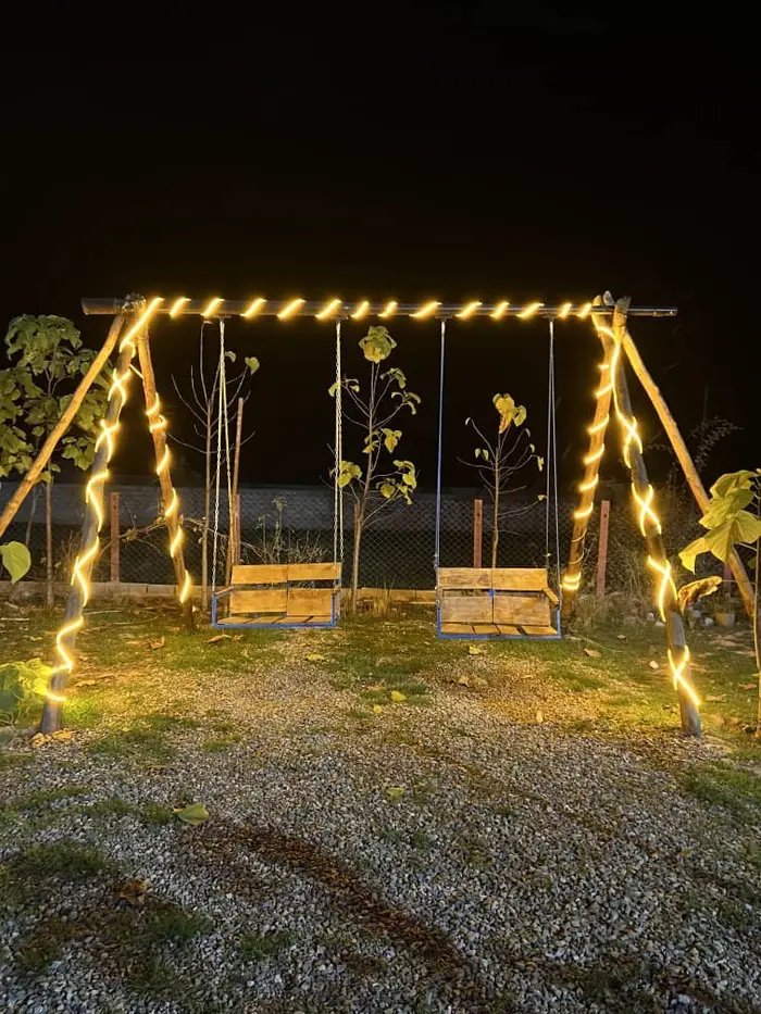 کلبه فلت جکوزی دار سوئیسی پالونیا - واحد بابونه