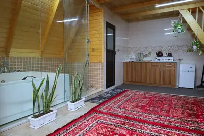 کلبه یک خوابه جکوزی دار دورهمی