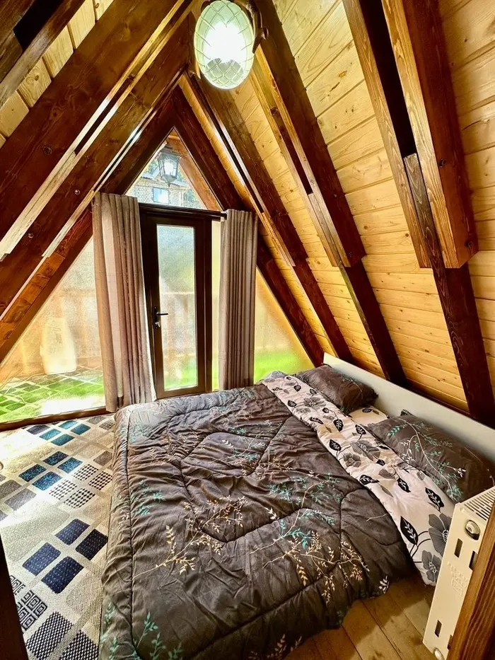 کلبه دوخوابه جنگلی جکوزی دار تودارک