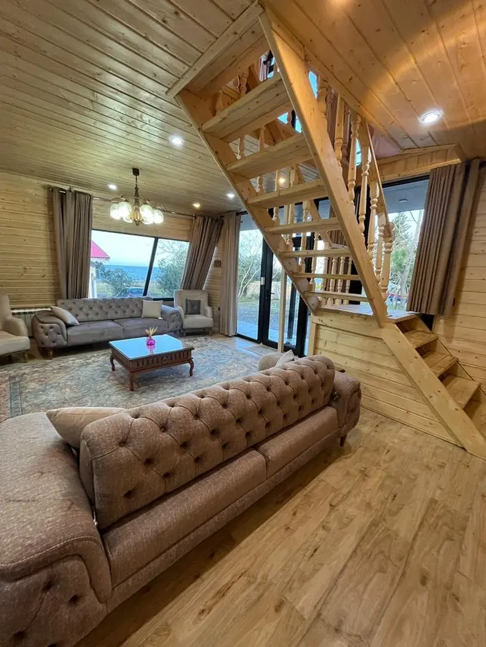 کلبه یک خوابه دوبلکس ساحلی سوئیسی تتیس