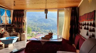 ویلا یک خوابه چوبی دوبلکس سنتی فیلبند