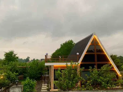 کلبه دوخوابه جکوزی دار انارجار