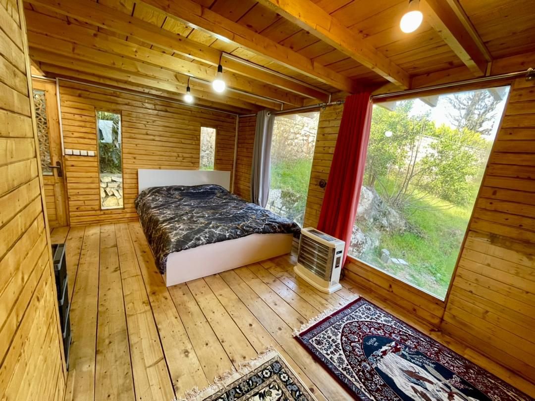 یک خوابه جنگلی جکوزی دار همایون