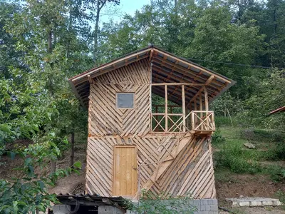 کلبه یک خوابه جنگلی توسکا ۲