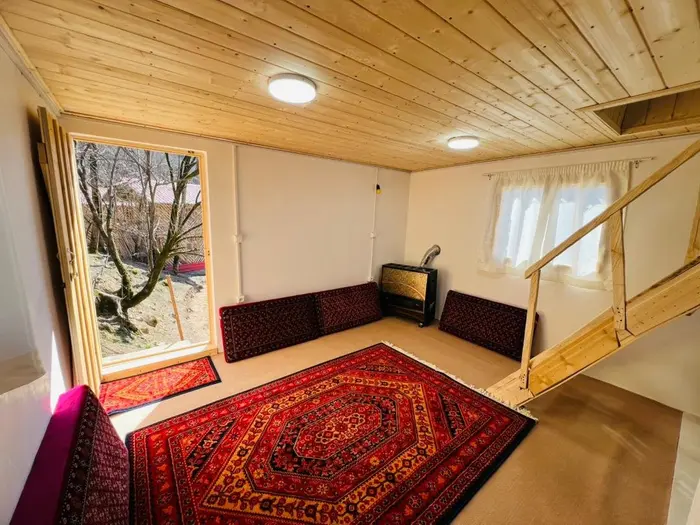 کلبه یک خوابه جنگلی توسکا ۳