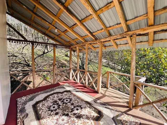 کلبه یک خوابه جنگلی توسکا ۱