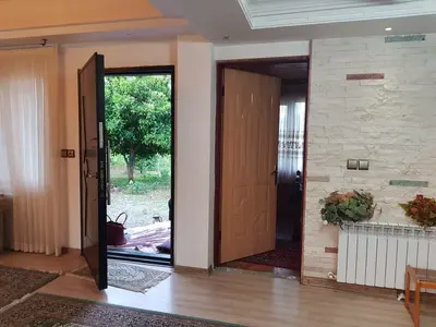 ویلا باغ دوخوابه استخردار آبگرم میانکوه