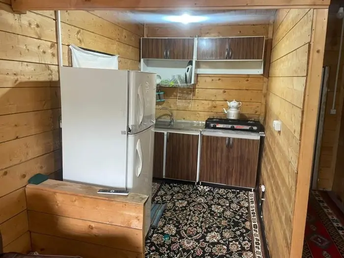 کلبه یک خوابه جنگلی کوروش 1 - آشپزخانه 
