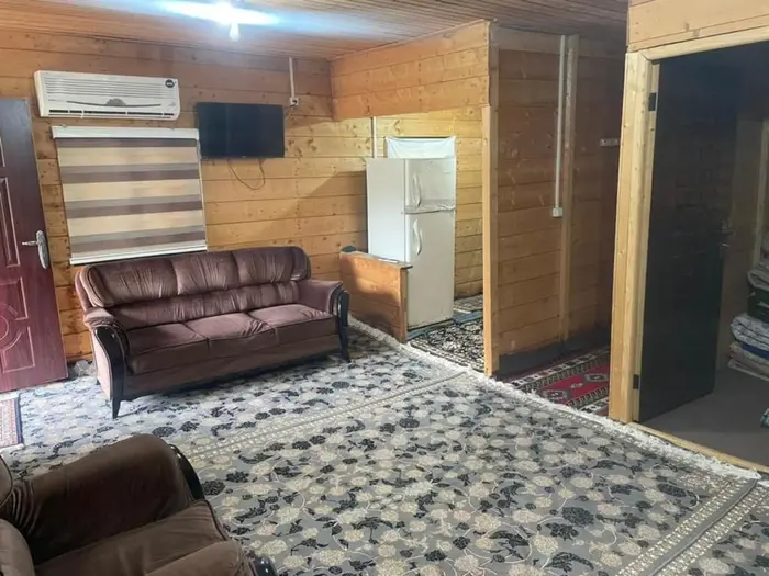 کلبه یک خوابه جنگلی کوروش 1 - پذیرایی 