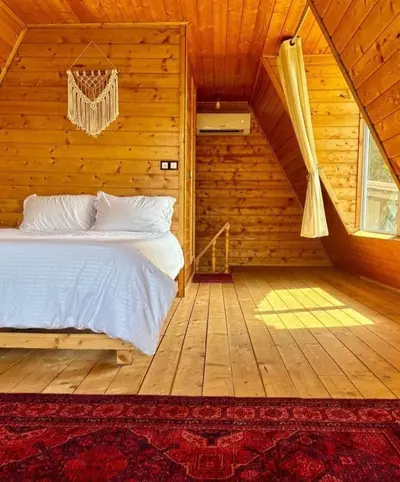 کلبه یک خوابه جنگلی شیرزاد 1