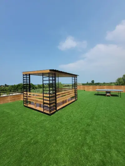 ویلا چهارخوابه استخردار آبگرم آرسامی