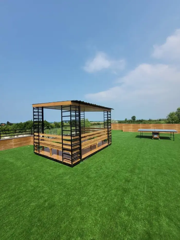 ویلا چهارخوابه استخردار آبگرم آرسامی