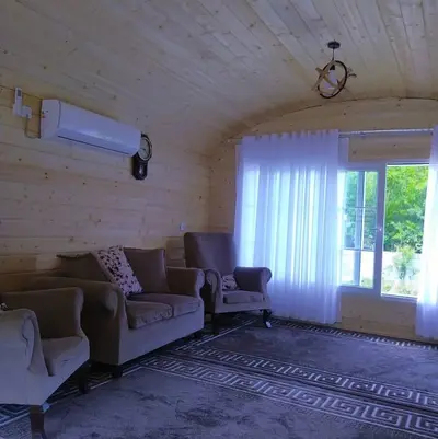 کلبه یک خوابه چوبی اسکندری تاسکوه