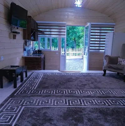 کلبه یک خوابه چوبی اسکندری تاسکوه