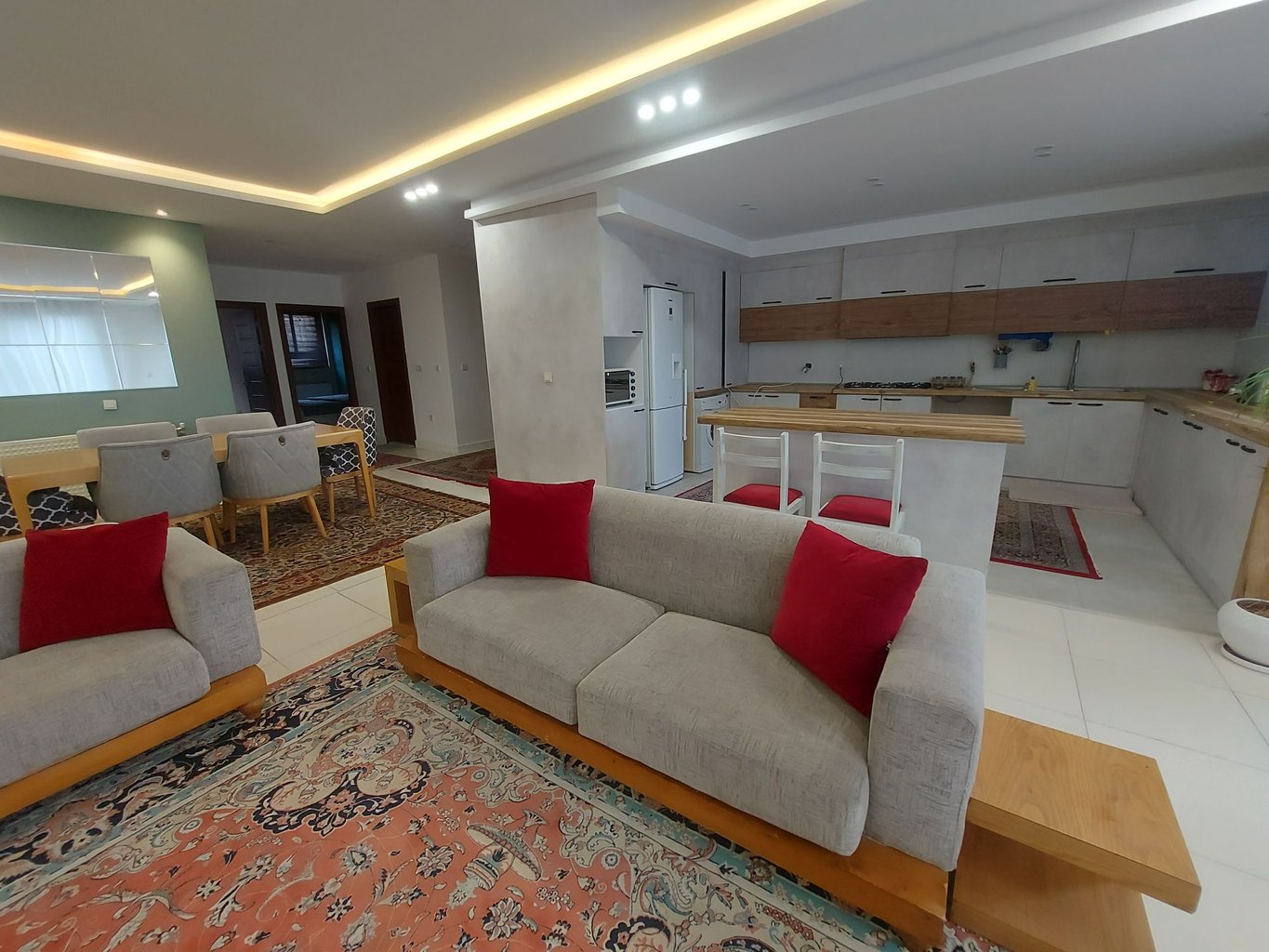 آپارتمان دوخوابه چمران 50 - سالن