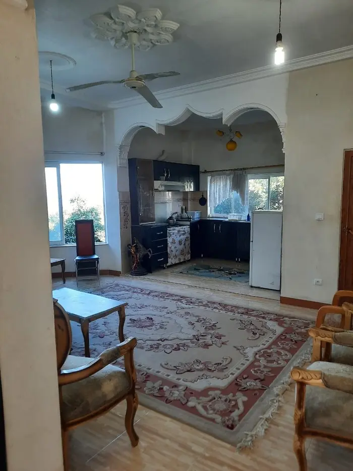 ویلا یک خوابه جنگلی سبز - پذیرایی