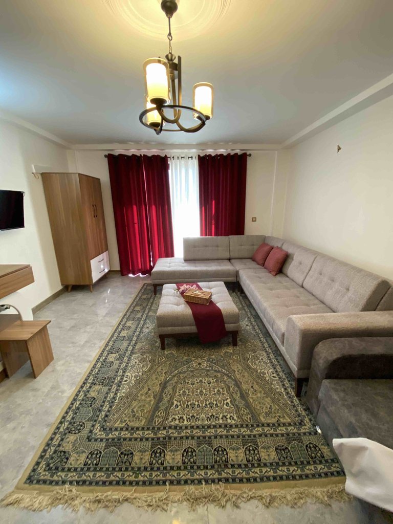 مازیار - واحد ۹ جنوبی - نمای تراس از پذیرایی 