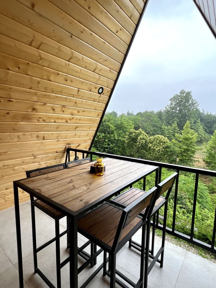 کلبه یک خوابه دوبلکس سوئیسی اسبچین