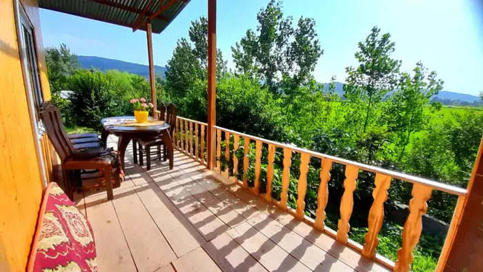 کلبه یک خوابه شمعدونی - به عنوان پیش فرض استفاده شود