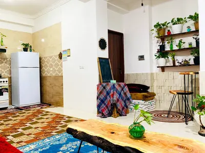 کلبه یک خوابه شمعدونی