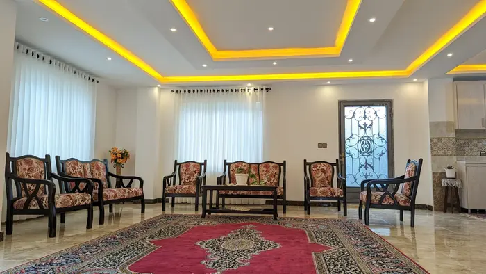 ویلا دوخوابه باغ کارن - پذیرایی