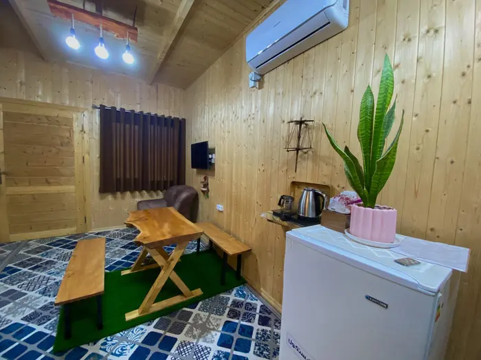 ویلا یک خوابه جنگلی چوبی توکان