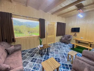 ویلا یک خوابه جنگلی چوبی توکان