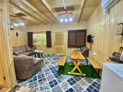 ویلا یک خوابه جنگلی چوبی توکان