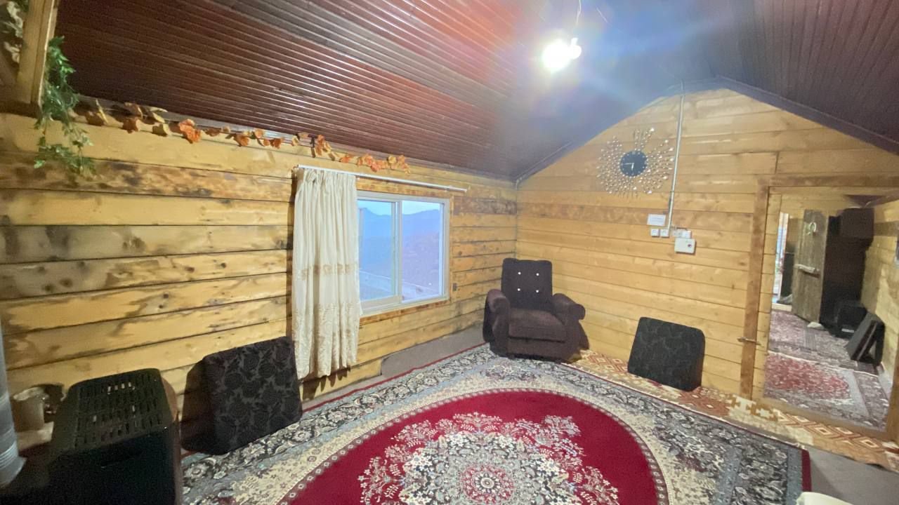 کلبه دوخوابه چوبی ییلاقی سوئه چاله