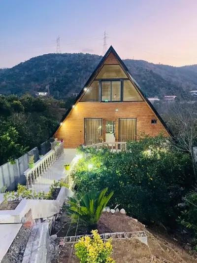 کلبه دوخوابه سوئیسی گندم