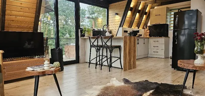 کلبه یک خوابه جنگلی هومان