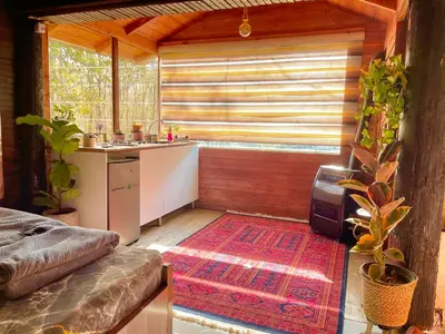 بومگردی کوکه - واحد کلبه چوبی