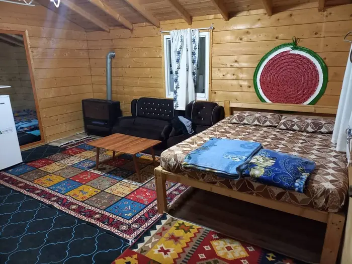 کلبه یک خوابه جنگلی روستای اولم