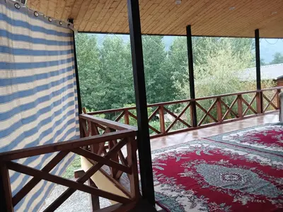 کلبه یک خوابه جنگلی روجین