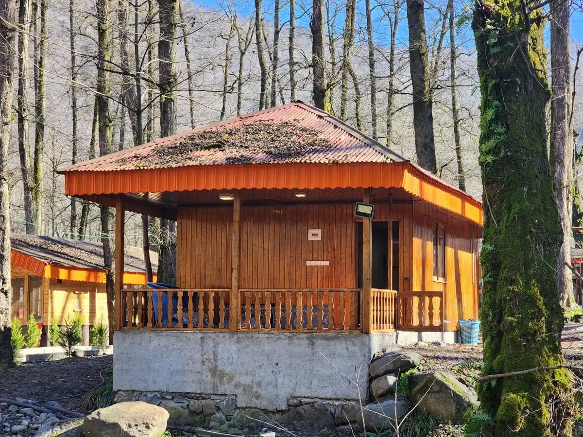 کلبه یک خوابه جنگلی حجت ۱