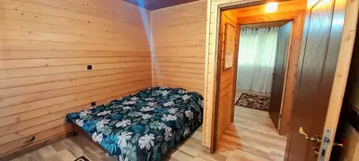 کلبه دوخوابه چوبی استخردار شونیشت