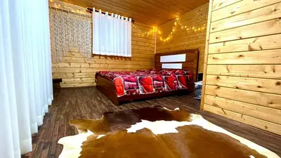 کلبه دوخوابه چوبی رویای دریا