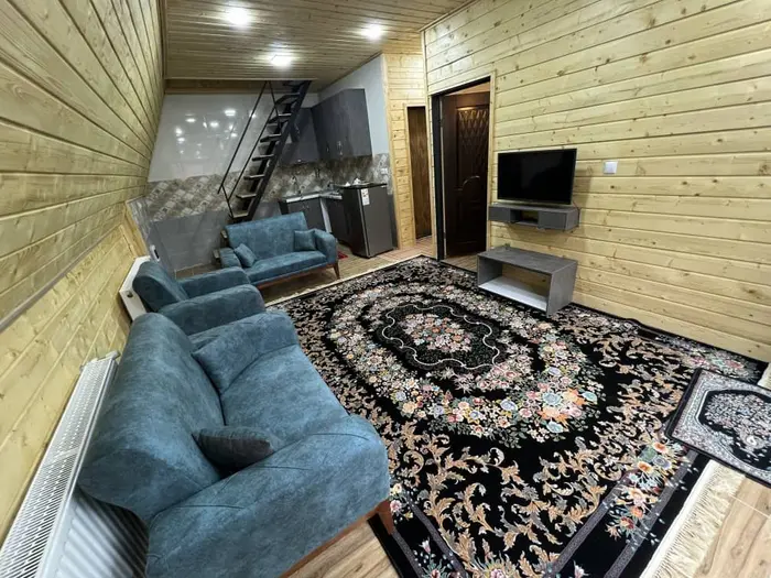 کلبه دوخوابه سوئیسی جکوزی دار شالما ۲