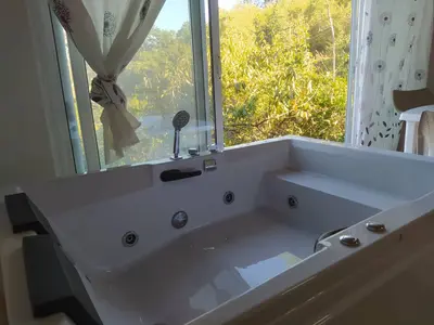 کلبه فلت جنگلی شمشاد