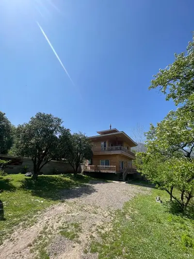 کلبه سه خوابه چوبی طاسکوه