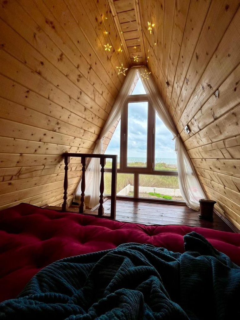 دوخوابه چوبی رویای دریا