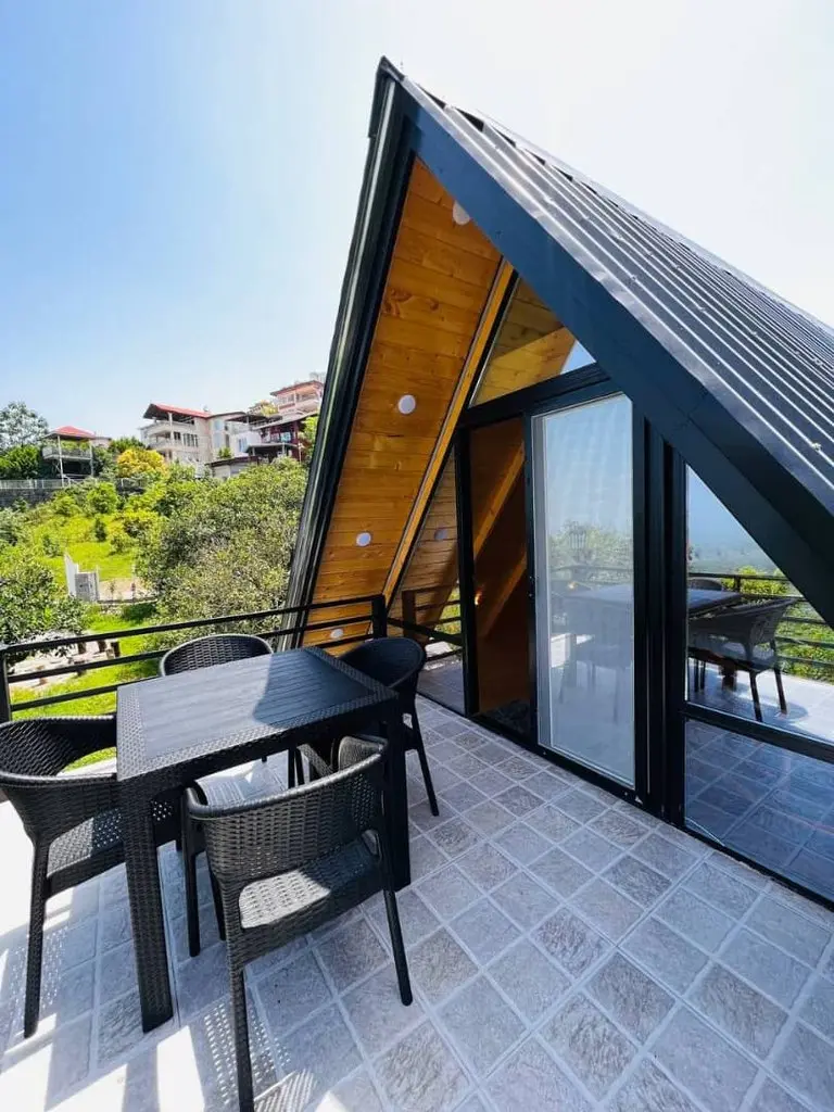 کلبه یک خوابه جکوزی دار باغِ بهشت دینارسرا