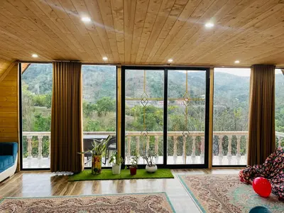 کلبه دوخوابه سوئیسی گندم