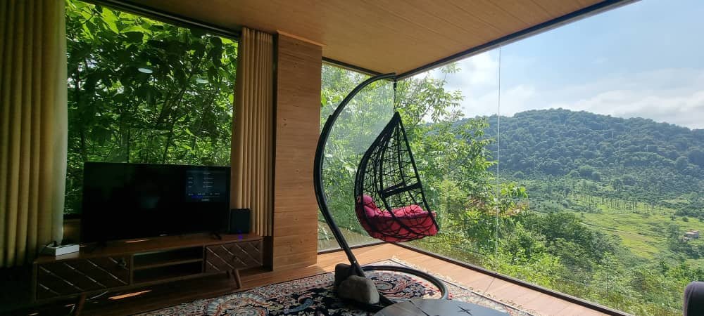 دوخوابه جنگلی جکوزی دار تیکیش