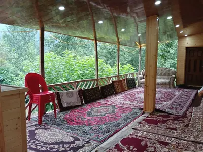 کلبه سه خوابه جنگلی روجین