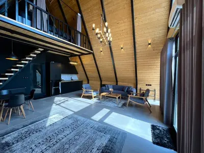 کلبه یک خوابه سوئیسی مون