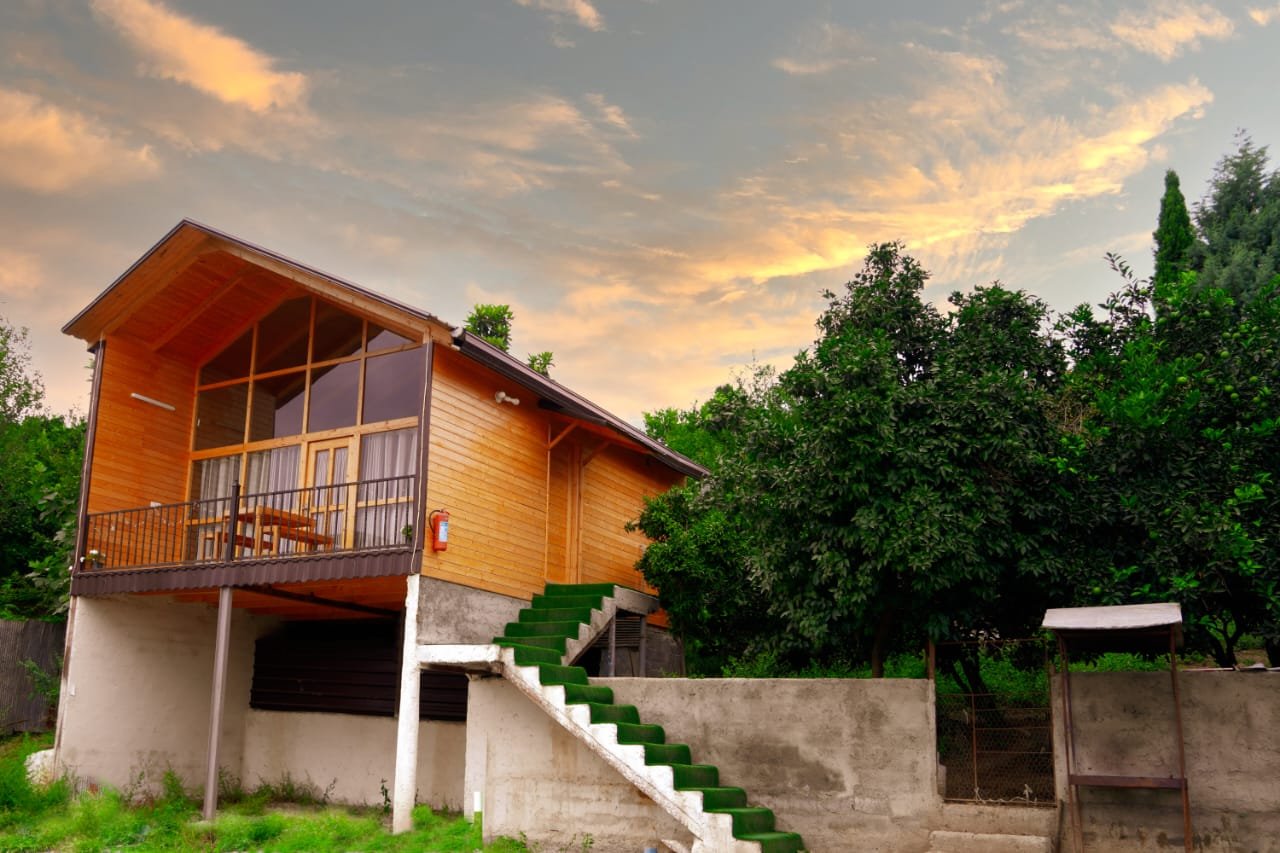 کلبه فلت سوئیسی باران 3