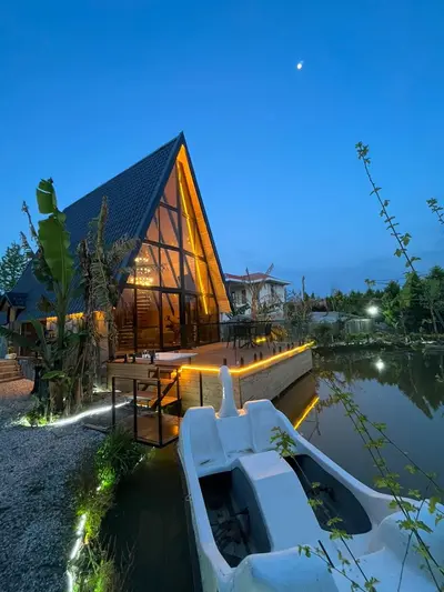 کلبه یک خوابه سوئیسی نجفی