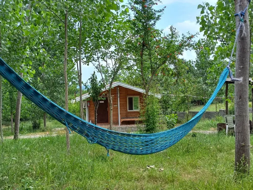 کلبه یک خوابه جنگلی روستای اولم